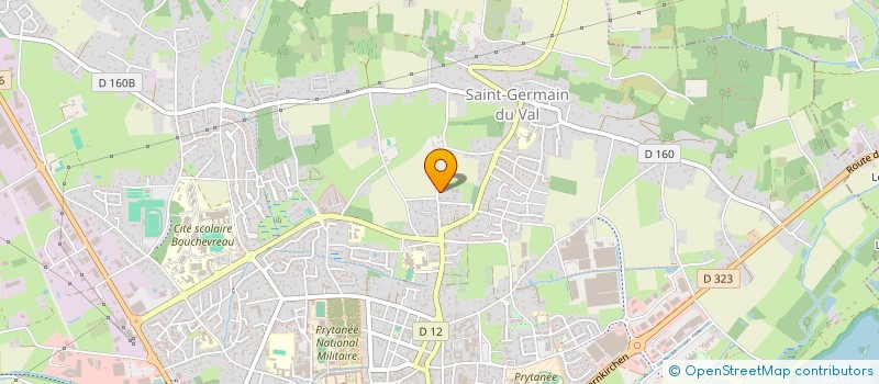 localisation de l'entreprise RESEAU D ACCUEIL ENTRE LIGNES à LA FLECHE