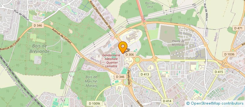 localisation de l'entreprise RESEAU D'AVENIR à MELUN