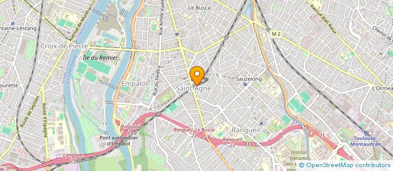 localisation de l'entreprise RESEAU D'ECONOMIE SOCIALE - PARTAGE ETHIQUE DE CONNAISSANCES - TERRE SOLIDAIRE,  R.E.S.P.E.C.T.S. OCCITANIE  CUGNAUX