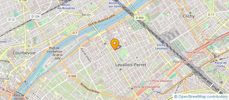localisation de l'entreprise RESEAU D'EVALUATION GERONTOLOGIQUE A LEVALLOIS à LEVALLOIS-PERRET