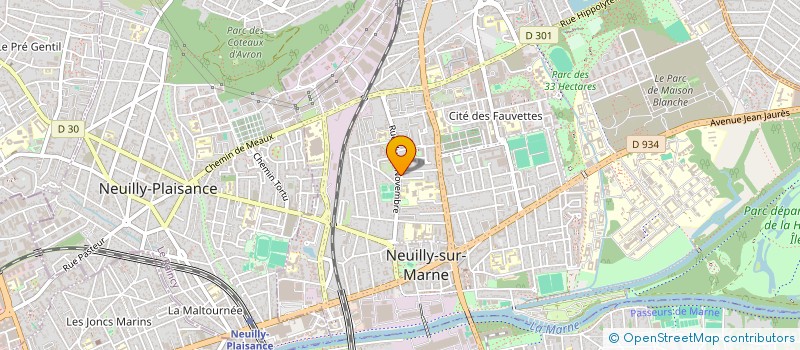 localisation de l'entreprise RESEAU D'EXPERTISE ET D'APPUI (REA) à NEUILLY-SUR-MARNE
