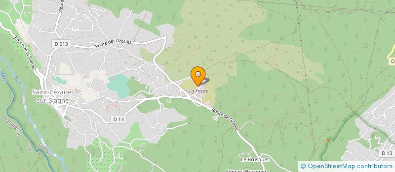 localisation de l'entreprise RESEAU D'EXPERTS IMMOBILIER à SAINT-CEZAIRE-SUR-SIAGNE