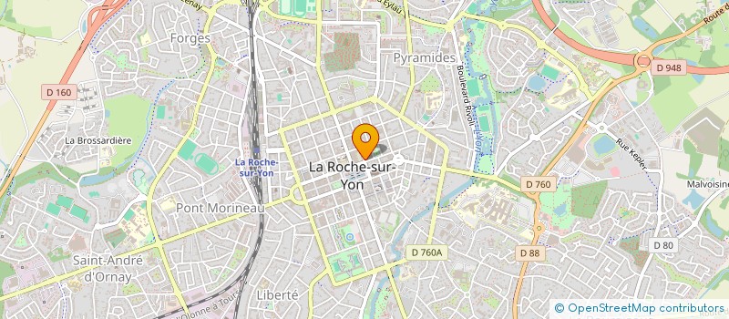 localisation de l'entreprise RESEAU D'INFORMATION ET DE SANTE EN ADDICTOLOGIE à LA ROCHE-SUR-YON