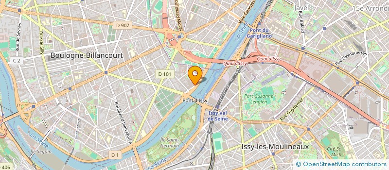 localisation de l'entreprise RESEAU DE CHALEUR EPERNAY à BOULOGNE-BILLANCOURT