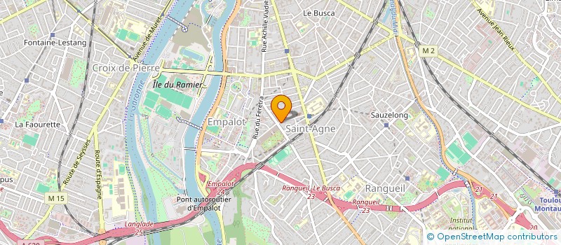localisation de l'entreprise RESEAU DE FEMMES à TOULOUSE