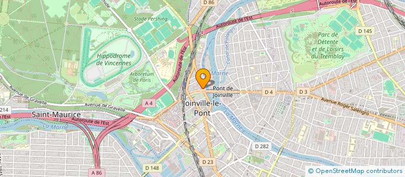 localisation de l'entreprise RESEAU DE LA TRANSITION ENERGETIQUE  JOINVILLE-LE-PONT