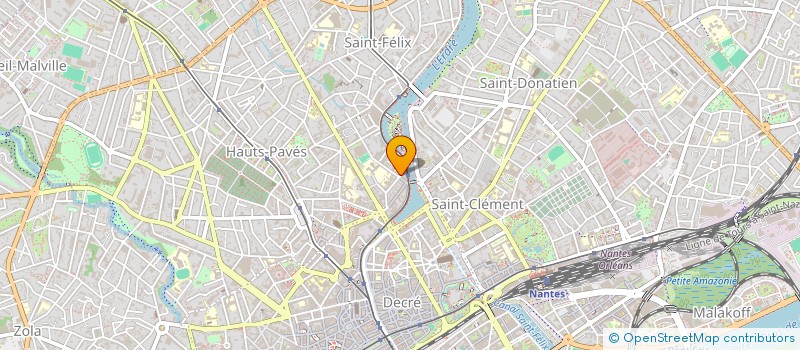 localisation de l'entreprise RESEAU DE PREVENTION ET DE RECHERCHE SUR LE SUICIDE REPERES 44 à NANTES