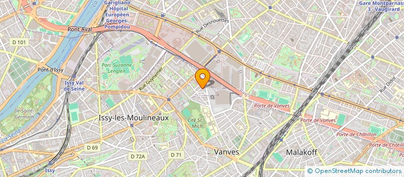 localisation de l'entreprise RESEAU DE PROFESSEURS INDEPENDANTS RESPROFIND à ISSY-LES-MOULINEAUX