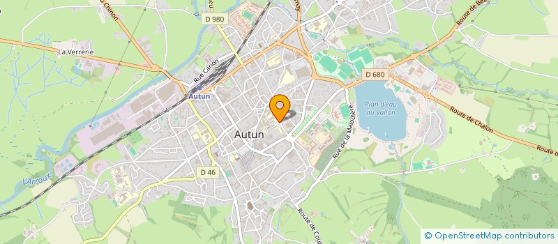 localisation de l'entreprise RESEAU DE SANTE AUTUNOIS-MORVAN à AUTUN
