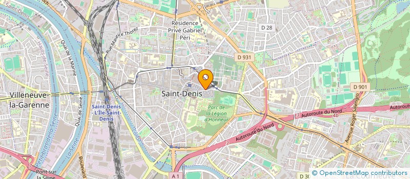 localisation de l'entreprise RESEAU DE SANTE DE SAINT-DENIS ET DES COMMUNES ENVIRONNANTES à SAINT-DENIS