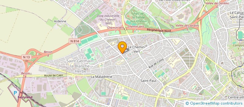 localisation de l'entreprise RESEAU DE SERVICES POUR UNE VIE AUTONOME à CAEN