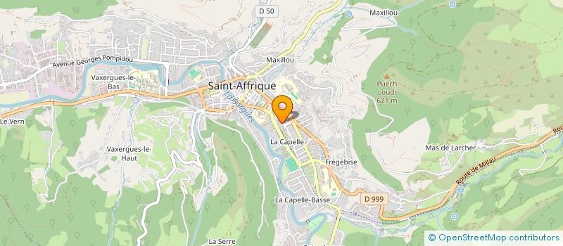 localisation de l'entreprise RESEAU DE SOIN DU SAINT-AFFRICAIN  SAINT-AFFRIQUE