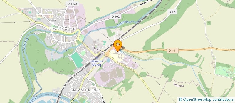 localisation de l'entreprise RESEAU DES ANCIENS APPRENTIS D'OCQUERRE  OCQUERRE