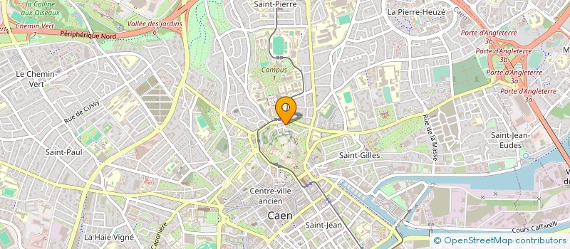localisation de l'entreprise RESEAU DES CLINIQUES JURIDIQUES FRANCOPHONES à CAEN