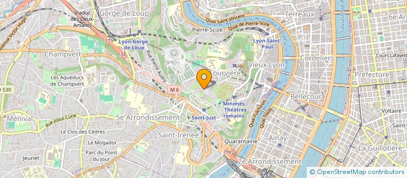 localisation de l'entreprise RESEAU DES EMETTEURS FRANCAIS 69 (REF 69)  LYON