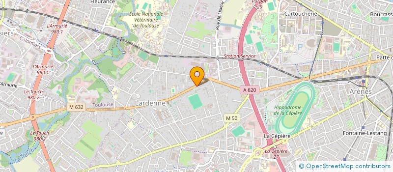 localisation de l'entreprise RESEAU DES EMETTEURS FRANCAIS SECTION DE LA HAUTE GARONNE à TOULOUSE