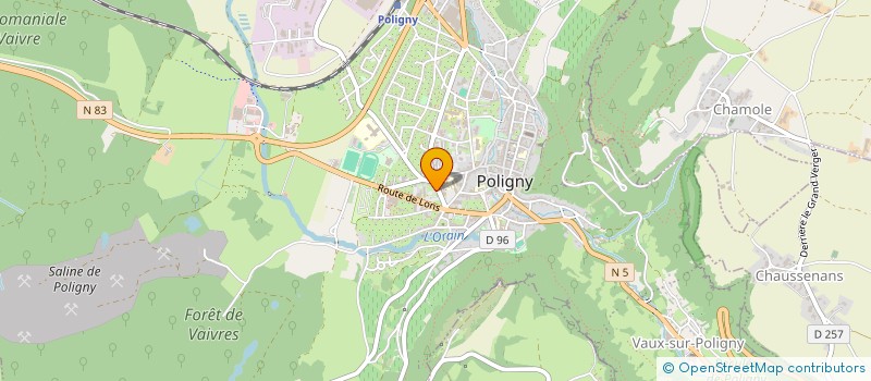 localisation de l'entreprise RESEAU DES ENIL - ANFOPEIL à POLIGNY