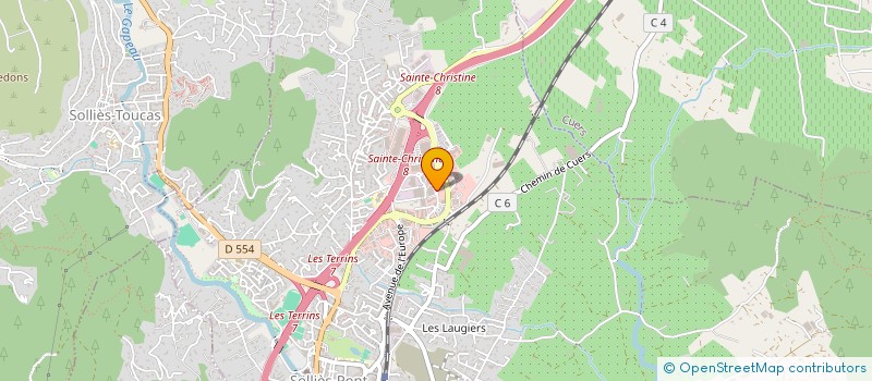 localisation de l'entreprise RESEAU DES ENTREPRENEURS ET DIRIGEANTS DU GAPEAU ( RED DU GAPEAU ) à SOLLIES-PONT