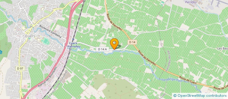 localisation de l'entreprise RESEAU DES PHARMACIENS DE PROVENCE à CUERS
