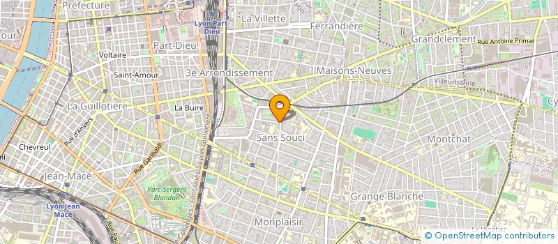 localisation de l'entreprise RESEAU DES PREVENTEURS ET ERGONOMES DES COLLECTIVITES TERRITORIALES   LYON