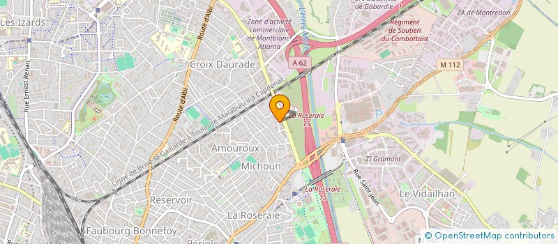 localisation de l'entreprise RESEAU DES PROFESSIONEL.LE.S DE LANIMATION ET DE LA FORMATION AUTOUR DES RENCONTRES FRANCO-ALLEMANDES ET MULTILATERALES  TOULOUSE