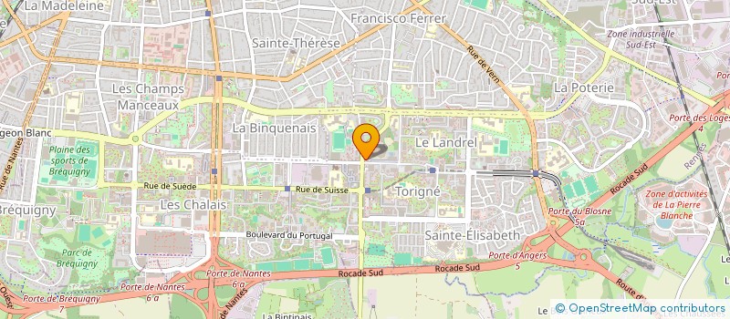 localisation de l'entreprise RESEAU DES TOGOLAIS ET TOGOLAISES DE RENNES  RENNES