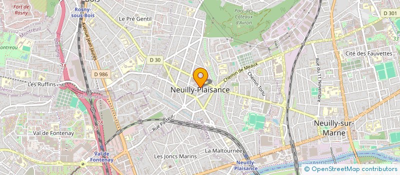 localisation de l'entreprise RESEAU DES VICTIMES D'ACCIDENTS VACCINAUX à NEUILLY-PLAISANCE