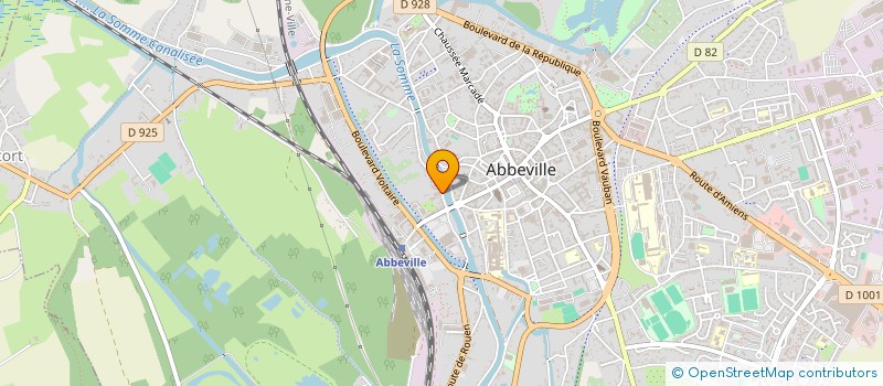 localisation de l'entreprise RESEAU ECHANGES RECIP SAVOIRS CREATION à ABBEVILLE