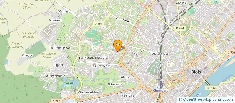 localisation de l'entreprise RESEAU ECHANGES RECIPROQUES SAVOIR BLOIS à BLOIS