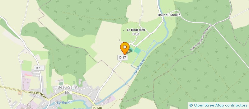 localisation de l'entreprise RESEAU EDUCATIF DE SOUTIEN ET D'ORIENTATION LABONDE  SAINT-DENIS-LE-FERMENT