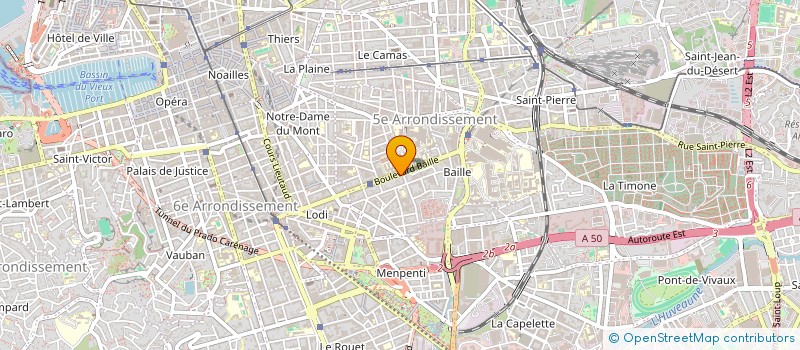 localisation de l'entreprise RESEAU ENDOMETRIOSE REGION SUD à MARSEILLE