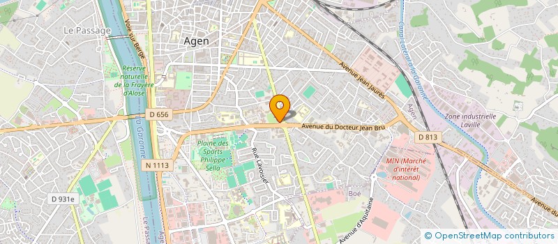 localisation de l'entreprise RESEAU ENTR'AIDE 47 CONTRE VIOLENCES CONJUGALES à AGEN