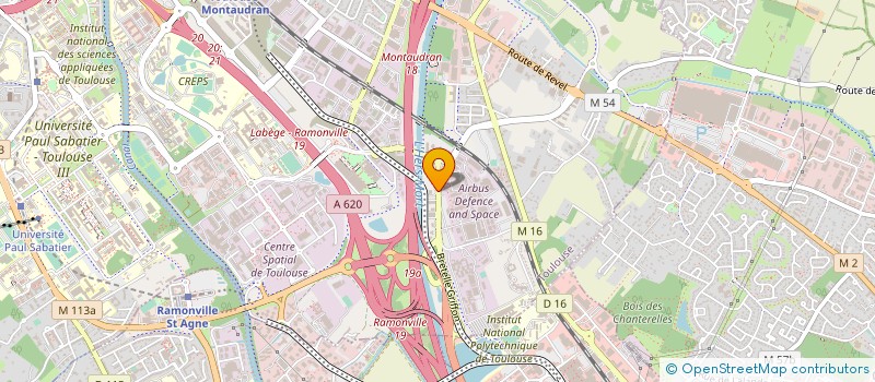 localisation de l'entreprise RESEAU ENTREPRENDRE OCCITANIE GARONNE à TOULOUSE