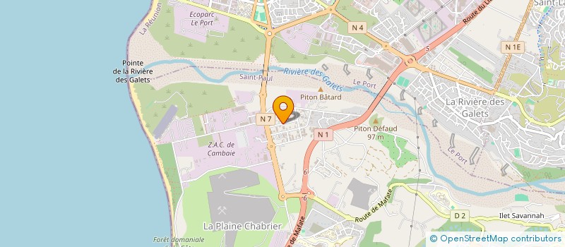 localisation de l'entreprise RESEAU EQUIPEMENT SECTEURS ACTIVITES à SAINT-PAUL