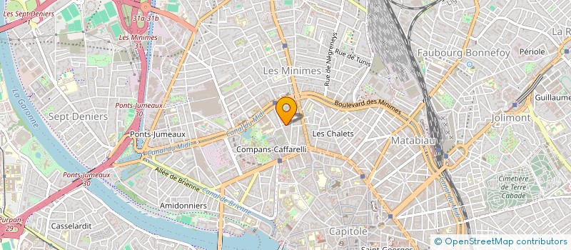 localisation de l'entreprise RESEAU ETOILE  TOULOUSE