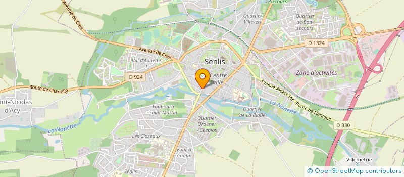 localisation de l'entreprise RESEAU EXAVERT à CHECY