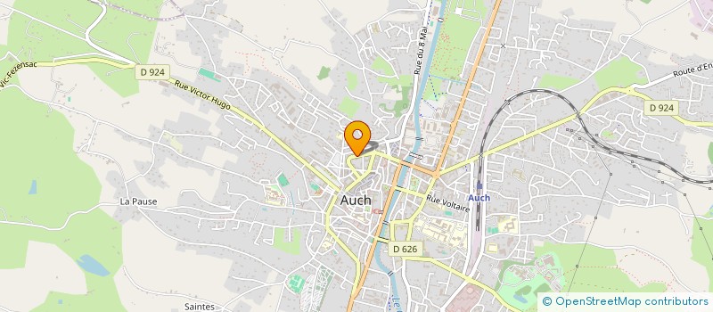 localisation de l'entreprise RESEAU EXPER GERSOIS D AIDE REINSERTION à AUCH