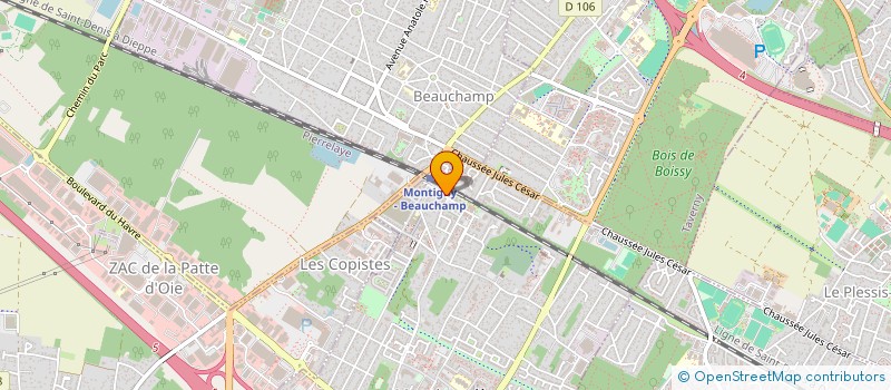 localisation de l'entreprise RESEAU EXPRESS FTTH à MONTIGNY-LES-CORMEILLES