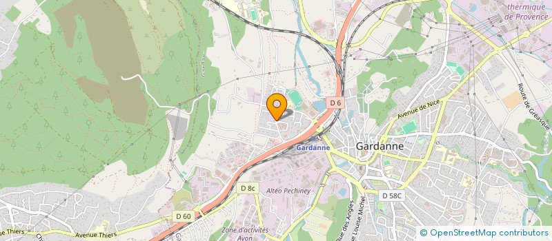 localisation de l'entreprise RESEAU FRANCAIS D'ASSISTANCE PUBLIQUE EN SANTE MENTALE à GARDANNE
