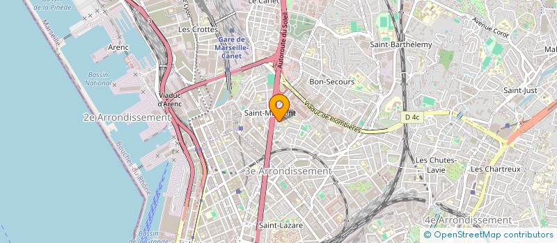 localisation de l'entreprise RESEAU FRANCAIS INSTITTUT INTERN THEATRE à MARSEILLE 3EME
