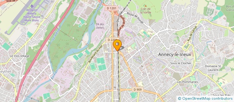 localisation de l'entreprise RESEAU FRANCE CHINE INNOVATION à ANNECY