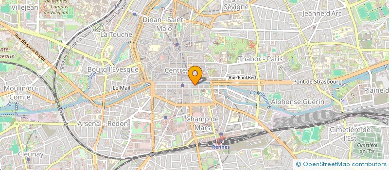 localisation de l'entreprise RESEAU FRANCO BRESILIEN FORMATIONS  RENNES