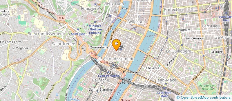 localisation de l'entreprise RESEAU GAMME - GROUPEMENT ASSOCIATIF POUR LA MUTUALISATION DE MOYENS DES EHPAD à LYON