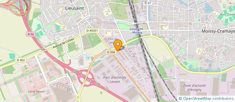 localisation de l'entreprise RESEAU GROUPEMENT DE CREATEURS à MOISSY-CRAMAYEL