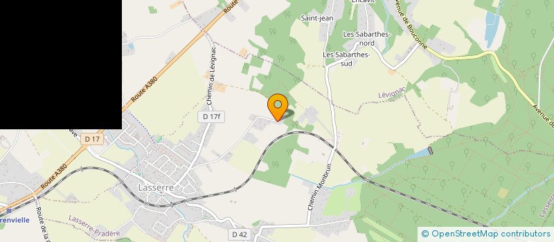 localisation de l'entreprise RESEAU GUOLIN FRANCE  LASSERRE-PRADERE