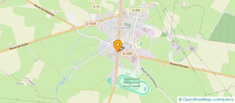 localisation de l'entreprise RESEAU HAIES HAUTS-DE-FRANCE  LA CAPELLE