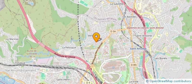 localisation de l'entreprise RESEAU HOSPITALITE à SEPTEMES-LES-VALLONS