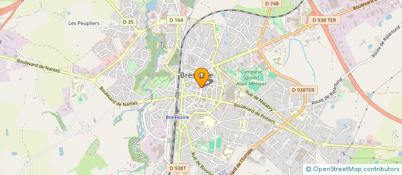 localisation de l'entreprise RESEAU IMMO  BRESSUIRE