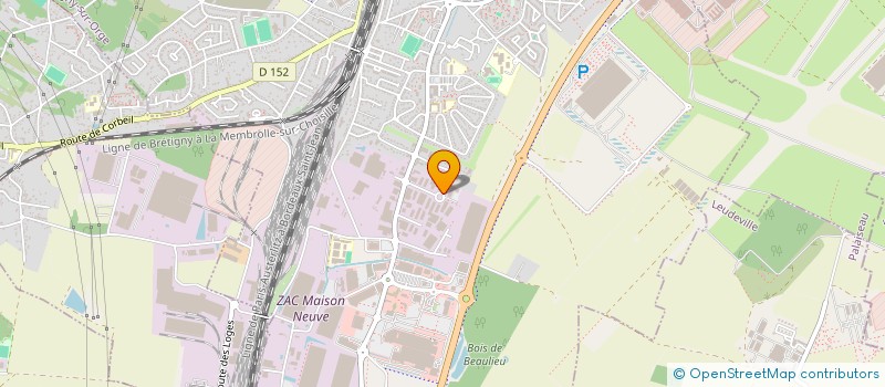 localisation de l'entreprise RESEAU INSERTION FORMATION ET EMPLOI à BRETIGNY-SUR-ORGE