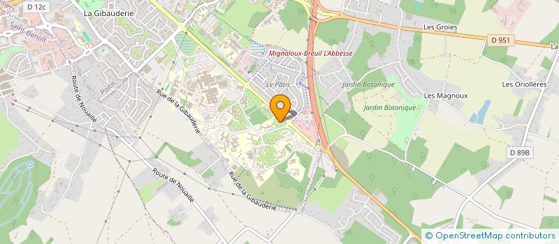 localisation de l'entreprise RESEAU INSERTION SOCIALE ET SANTE MENTALE DE LA VIENNE à POITIERS